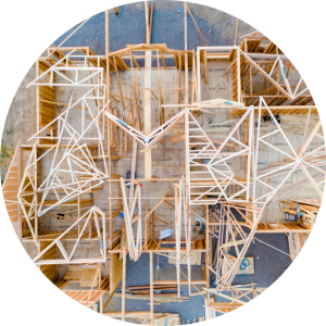 Home construction site