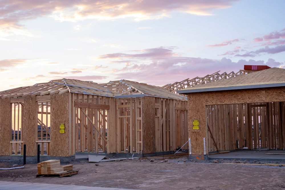 Home construction site