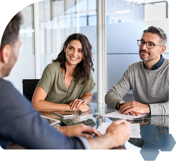 couple consulting banker