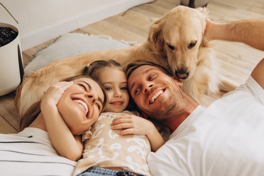 young family